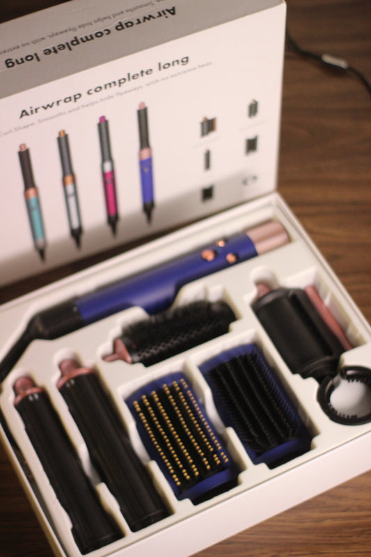 Genzee 6-in-1 Airflow Hair Styler — Curl, Smooth & Shine Like a Pro