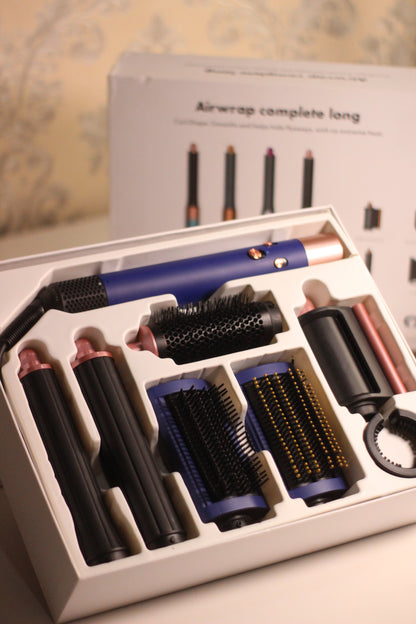 Genzee 6-in-1 Airflow Hair Styler — Curl, Smooth & Shine Like a Pro