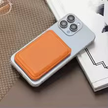 Strong Magnetic Leather Wallet With Hide Stand Case For Magsafe For iPhone 15PM 14 13 Pro Max Mag Safe Card Holder Pocket Cover