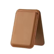 Strong Magnetic Leather Wallet With Hide Stand Case For Magsafe For iPhone 15PM 14 13 Pro Max Mag Safe Card Holder Pocket Cover